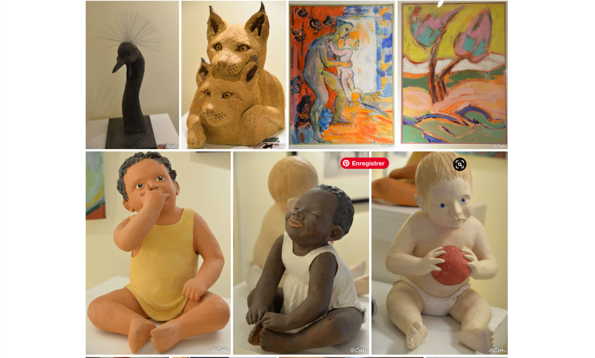 En images : retour sur l&rsquo;exposition de peinture et sculpture à Guerville du 17 au 24 juin&nbsp;2023