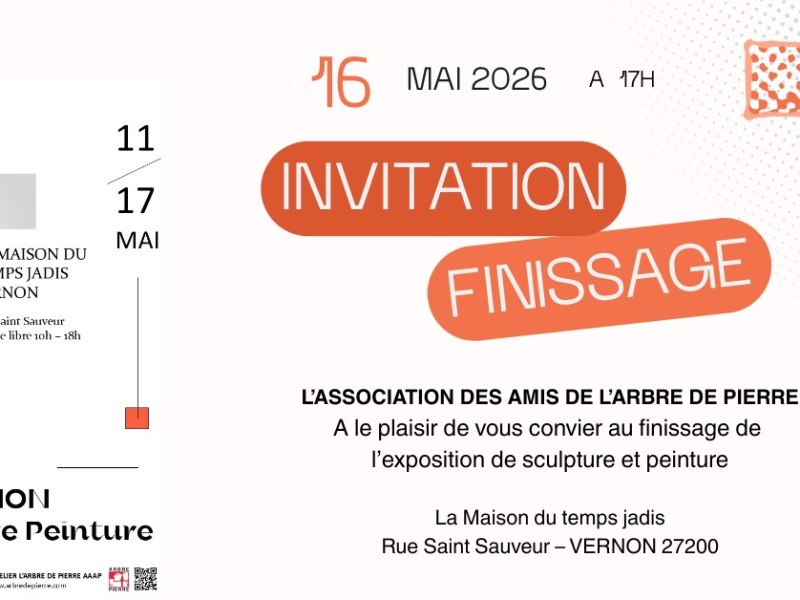 L&rsquo;Atelier expose sculptures et peintures du 11 au 17 mai 2026 à Vernon&nbsp;(27)